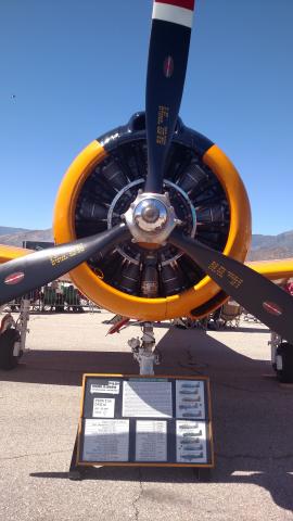 T-28 Trojan Trainer Plane