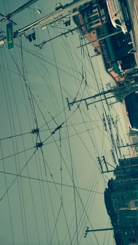 cable car wires
